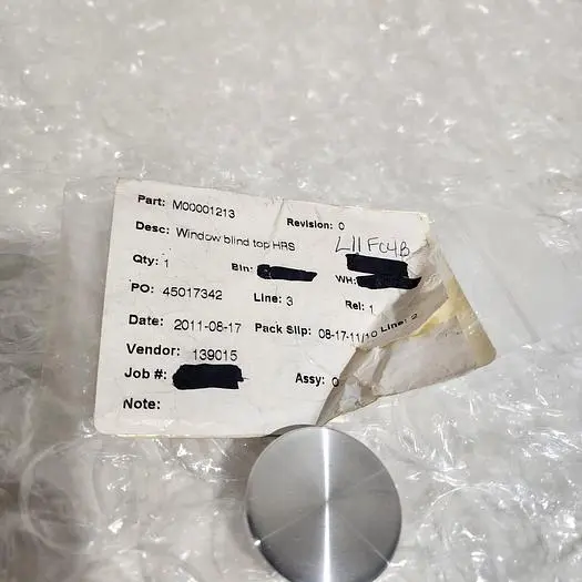 Used _UNKNOWN_ HRS M00001213 Semiconductor Parts California US | Advanced Capital Equipment Sales #436182