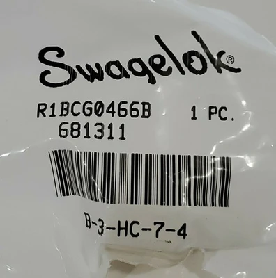 NEW SWAGELOK R1BCG0466B