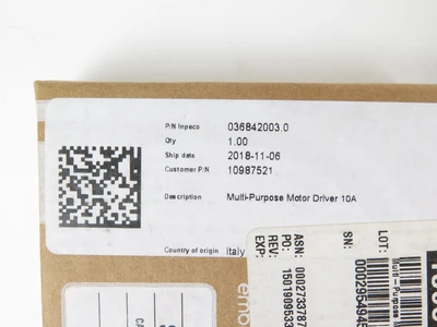 New | in-Stock Sirius 10987521 AC Drive Control Module California US | ANACAPA EQUIPMENT BROKERS, INC #1557955