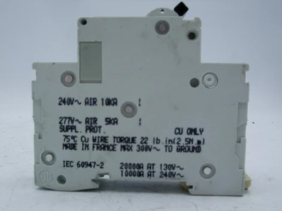 USED MERLIN GERIN C60 D8A