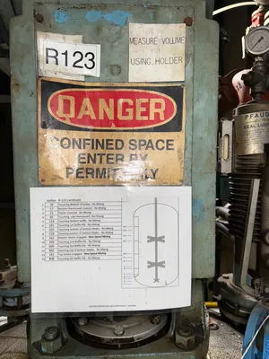 1985 PFAUDLER 1,000 GALLON Reaktory ze stali ko, atmosferyczne i ciśnieniowe (0-499 gal) | Perry Equipment (3)