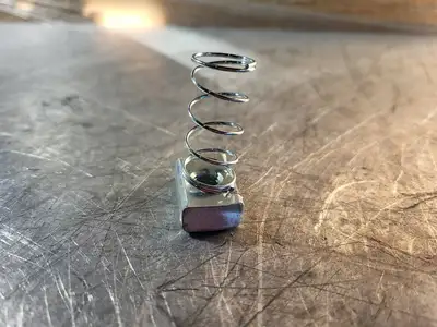 1-2/5" Chanel Nut w/ Spring