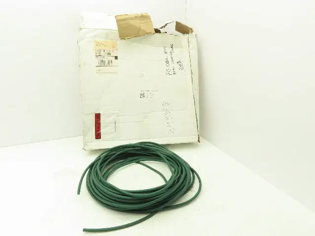 Volta 53336 Green Ruffthane Round Belting 8mm Diameter 75' Length