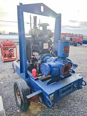 Used JOHN DEERE PAGD60-4045T PSO TRAILER-MOUNTED WATER PUMP Centrifugal Pumps Pennsylvania US | East West Machinery & Drilling #1417797
