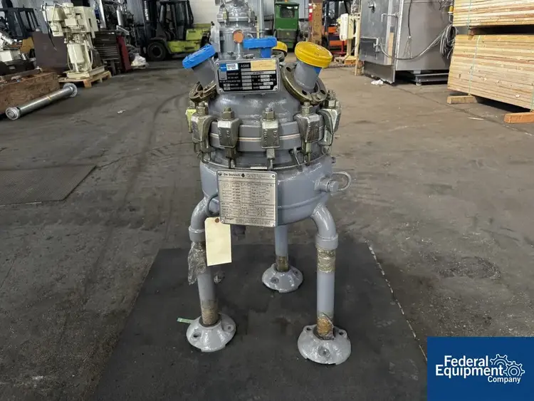 Used De Dietrich 5 Gal DeDietrich Glass Lined Reactor, 150/150# Reactors Ohio US | Federal Equipment Company #139989
