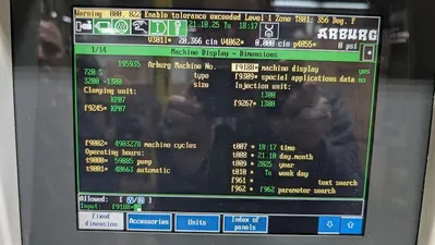 2004 ARBURG 720S-3200-1300 Injection Molding Horizontal/Vertical | Machinery Network (4)