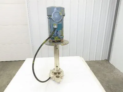 Graymills Superflo Agitator 1.5" Vertical Immersion Ink Tank Pump 2Hp 460V 3PH