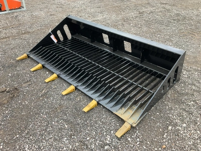 Used WOLVERINE TDB-11-78W ROCK BUCKET SKID STEER ATTACHMENT Skid Steer Buckets Michigan US | Miedema Asset Management Group #1768782
