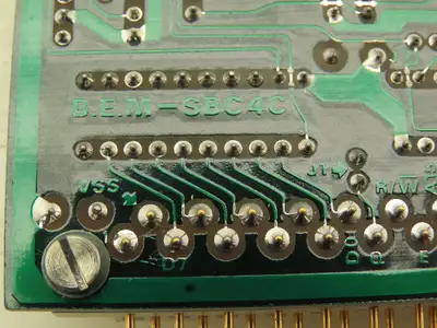 Brutech Electronics 6809 BEM-SBC4C CPU Control Circuit Board PLC