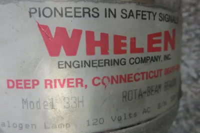WHELEN 33H ROTO BEAM BEACON