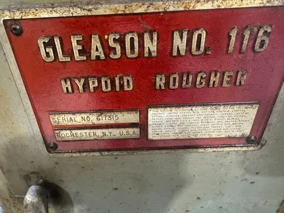 GLEASON 116 BEVEL GEAR GENERATORS SPIRAL | Piselli Enterprises (9)