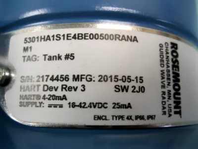 NEW Rosemount 5301 HA1S1E4BE00500RANAM1