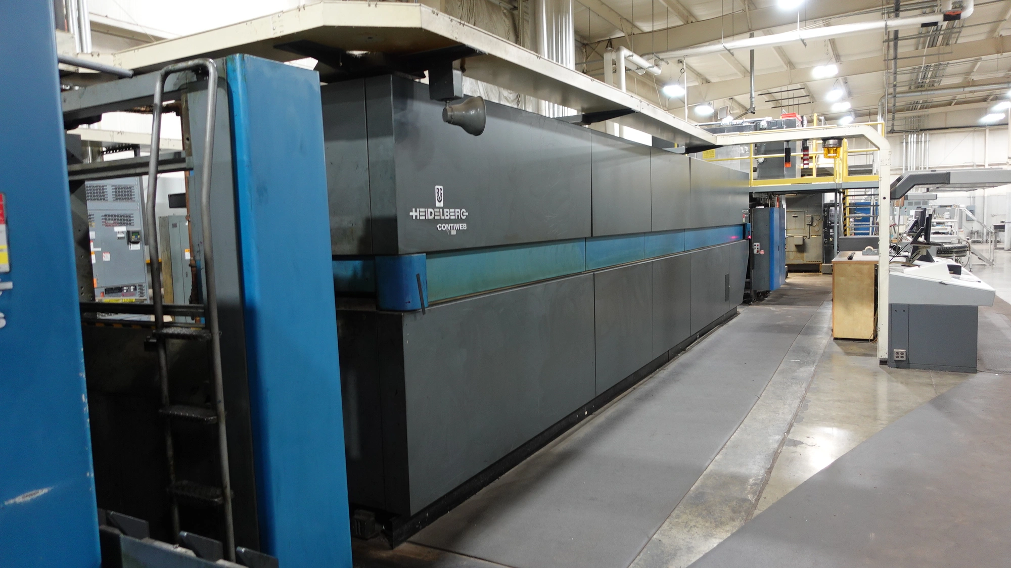 USED 1998 HEIDELBERG M600 B24 (6) UNIT WEB OFFSET PRESS