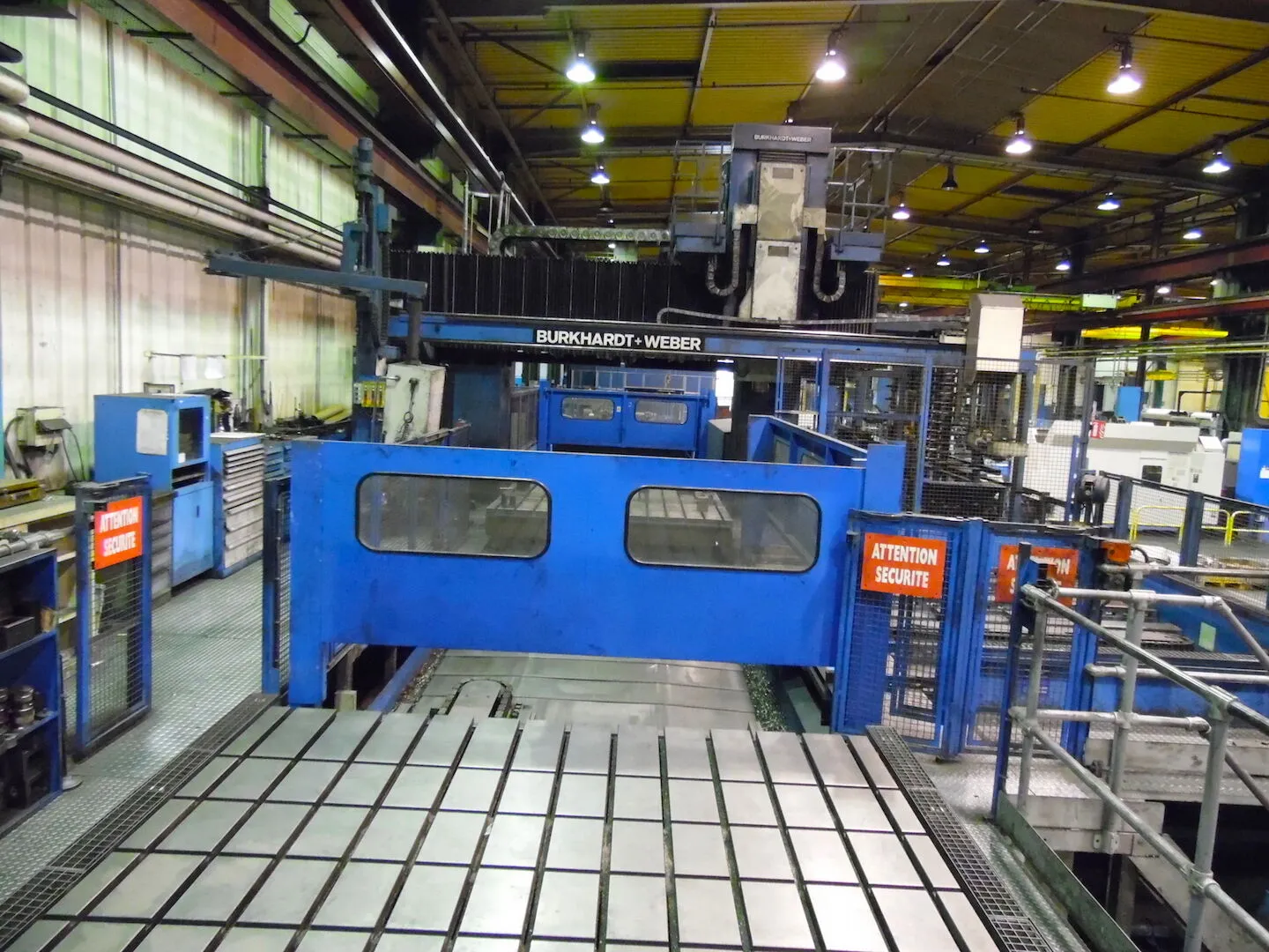 Used BURKHARDT WEBER HYOP 750 Gantry Machining Centers (incld. Bridge & Double Column) IT | Gamba Macchine Srl #1282109