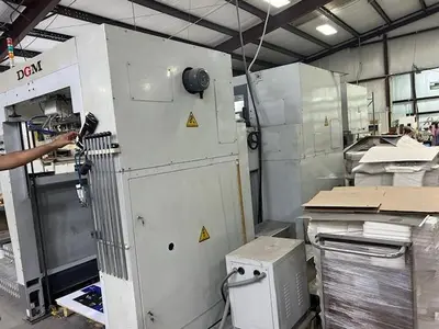 2012 DGM BC 1050 S Diie Cutter with Stripping