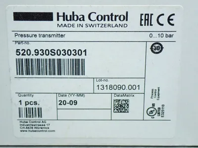 NEW HUBA CONTROL 520.930S030301