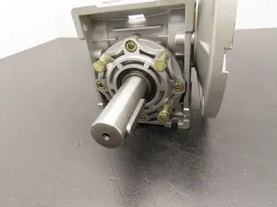 Jiangyin Guoliang NMRV040 Worm Gearbox 20:1 Reducer 75 RPM Hollow Shaft IEC 71