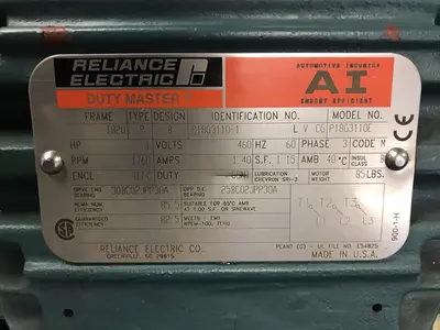 New | in-Stock MASTER P18G3110E Motors (misc) | Surplus Asset Holdings #1205151