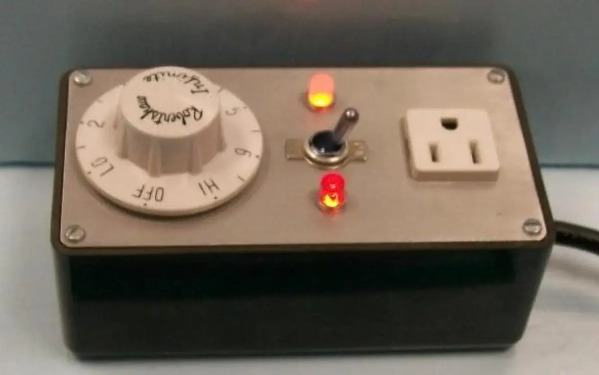 QTY. 1. ROBERTSHAW INFINITE VARIABLE POWER SUPPLY ...