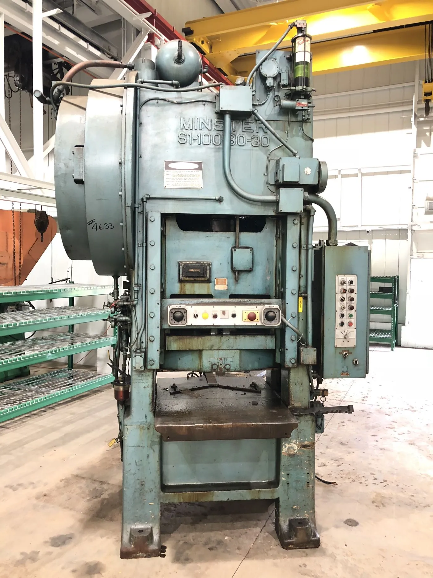 USED 1977 MINSTER MINSTER S1-100-30-30 PRESS