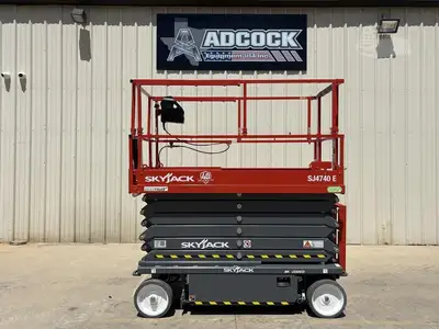 New | in-Stock 2026 SKYJACK SJ4740 E Scissor Lifters Texas US | Adcock Equipment USA #1524607