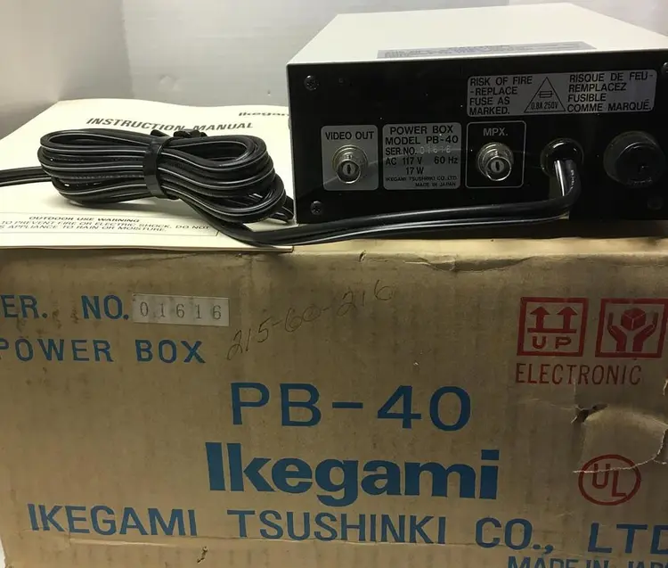 New | in-Stock IKEGAMI PB-40 Power Supplies Ohio US | Surplus Asset Holdings #1207191