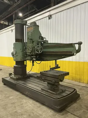 8' X 19" CINCINNATI BICKFORD MODEL #6E RADIAL DRILL: STOCK #18554