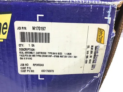 John Crane A27344 NSNP 5600 Series Mechanical Cartridge Seal