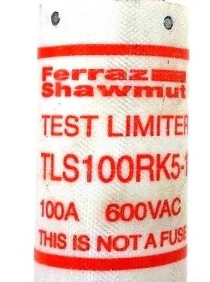 NEW FERRAZ SHAWMUT TLS100RK5-100 TEST LIMITER TLS100RK5100