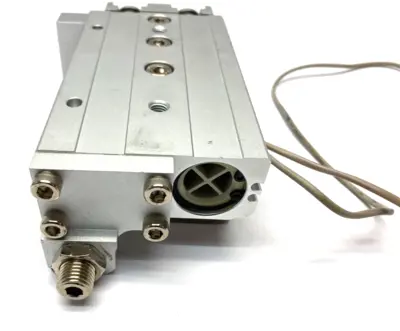 Used SMC Guided Pneumatic Slide Table Rotary Actuators Michigan US | Maverick Industrial Sales #1394787