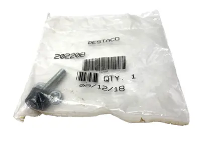 New | in-Stock DESTACO Black Flat-Tip Bonded Neoprene Spindle for Toggle Clamp LOT OF 5 Clamps Michigan US | Maverick Industrial Sales #1398420