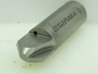 Alliance CNC 15187 Carbide Chamfer Step Drill 2-Flute Coolant Ø 16mm  LOT OF 7