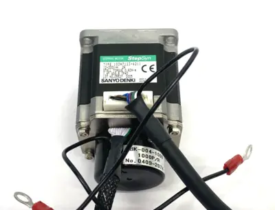 Used Sanyo Denki Step-Syn Stepping Motor 1.8º Step IP40 2A 12-200V D.C. Motors Michigan US | Maverick Industrial Sales #1395555