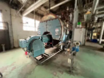Cleaver Brooks Industrial Gas Burner Assembly - 700HP Boiler Rated - Complete with Controls