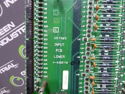 Barber Colman A-60070-01 Lower Input Card MACO 6000 Used