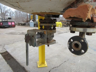 100 gallon Stainless Steel Reactor Body, 316 S/S,  25 psi/FV and 100 psi jacket