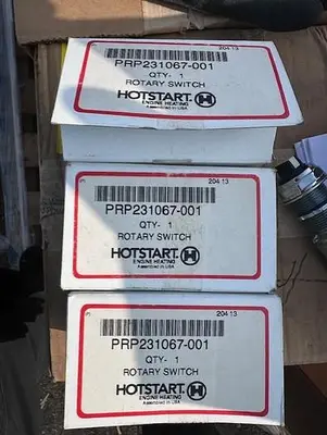 HotStart Rotary Switch PN PRP231067-001