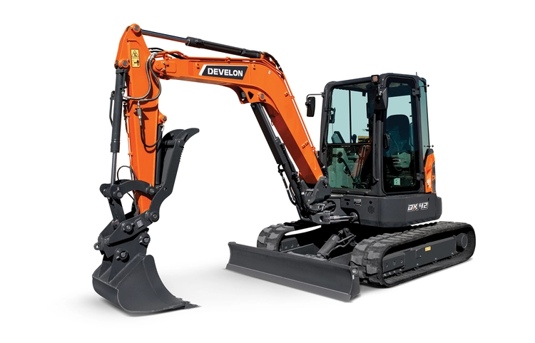 Used DEVELON DX42Z-7 Crawler Excavators Indiana US | B&W Equipment Co. #1088612