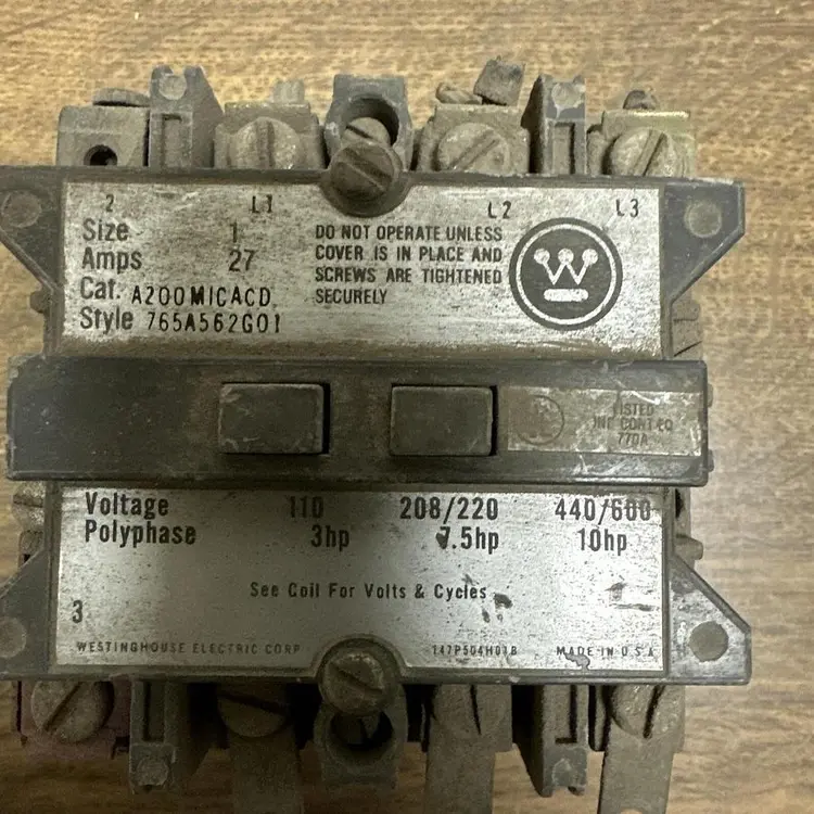 Used WESTINGHOUSE A200MICACD Industrial Controls Ohio US | Surplus Asset Holdings #1244901