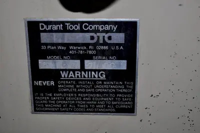 USED DURANT DSC-1 MSC21