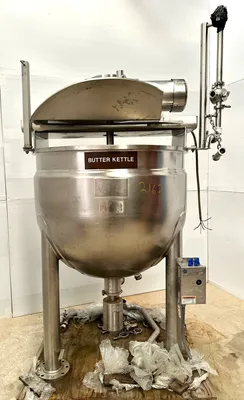 2006 LEE 150 SAF Jacketed Mix Kettle TANKS / KETTLES | EcReCon Inc (1)