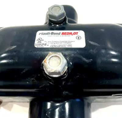 NEW PLASTI-BOND REDH2OT CONDUIT OUTLET 1-1/2"