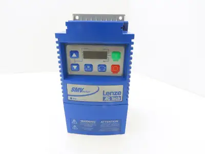 Lenze ESV251N01SXB SMV Drive 1/3HP 1240/240 VAC Input 0-500Hz 0-230 3ph .33Hp