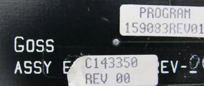 NEW GOSS C143350 KEYBOARD E20118-1 E021356-00111