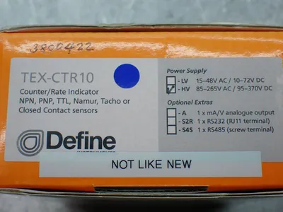 Used DEFINE TEXCTR10HV Counters/Timers | HGR 24 #750521