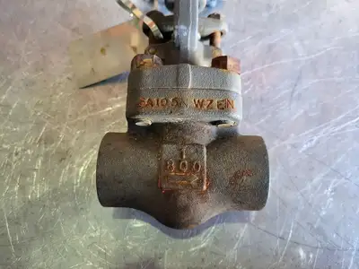 1" Class 800 Globe Valve B16.34