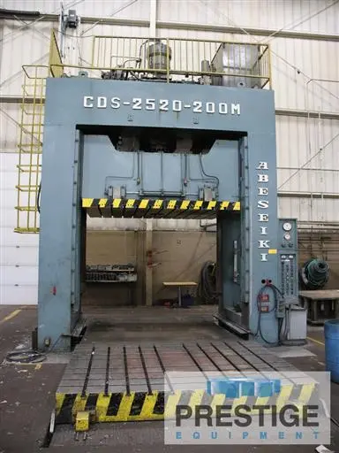 Used 1977 ABESEIKI CDS-2520-200M Die Tryout & Spotting Presses New York US | Prestige Equipment #1249132