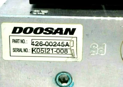 NEW DOOSAN 426-00245A SOLENOID VALVE 42600245A
