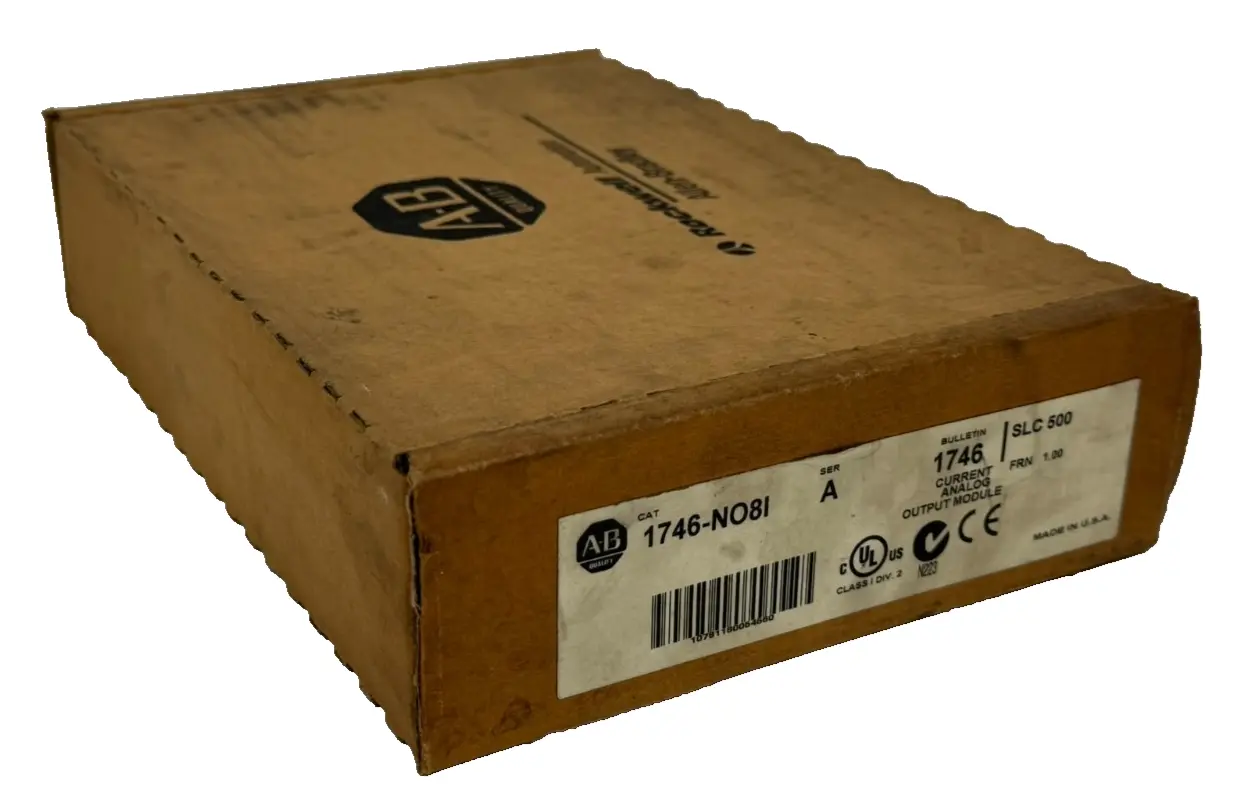 ALLEN BRADLEY 1746-NO8I CURRENT ANALOG MODULE SLC500 SER. A UNOPENED SURPLUS