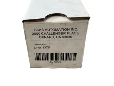 NEW HAAS AUTOMATION 59-0926 EXTRUDED SPINDLE LINER 1375 590926 1-3/8" 35MM